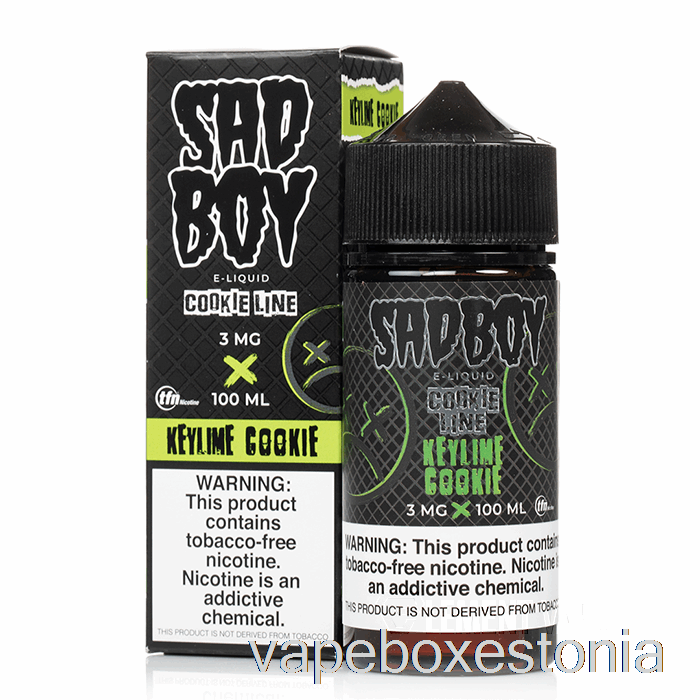 Vape Box Estonia Keylime Küpsis - Sadboy - 100ml 6mg